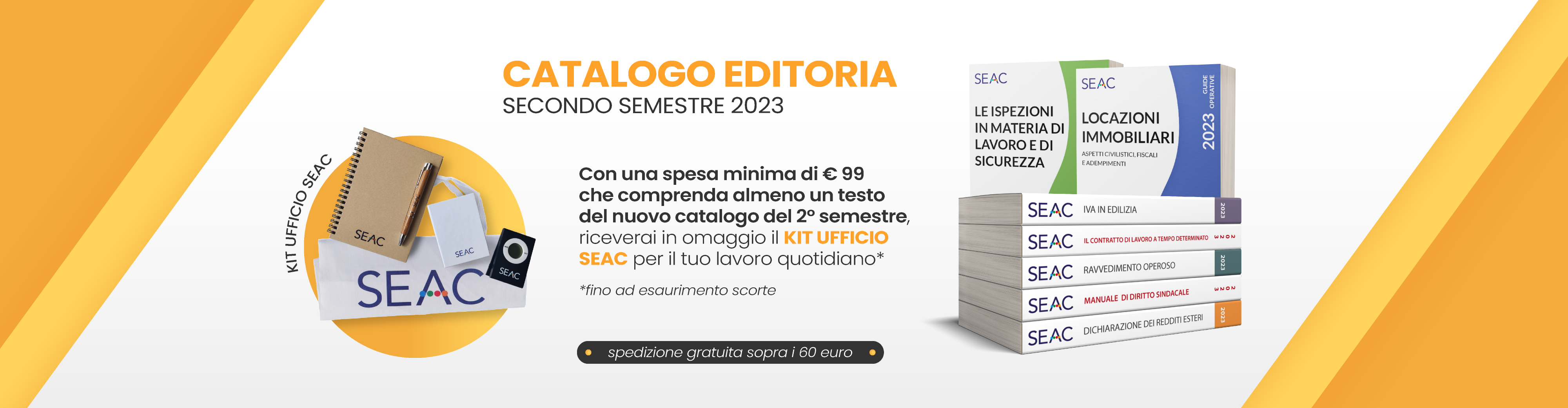Scopri il catalogo Editoria Seac 2° semestre 2023!